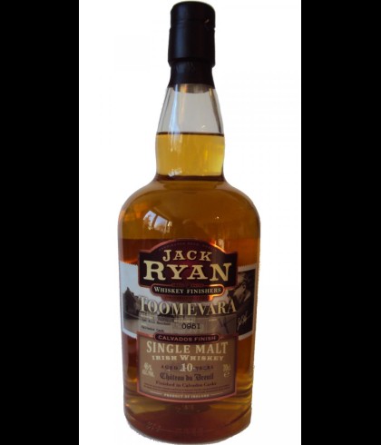 Fles Iers whiskey van Jack Ryan, op voorraad bij slijterij t Bockje in Bathmen