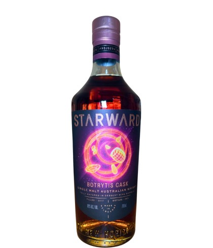 Fles Starward Botrytis, whisky, op voorraad bij slijterij t Bockje in Bathmen