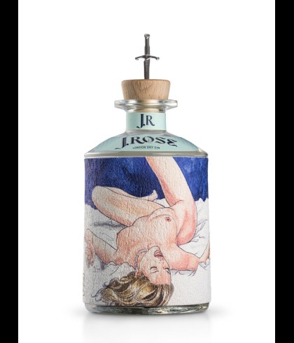 Fles J.Rose London Dry Artisan Gin #3, gin, op voorraad bij slijterij t Bockje in Bathmen