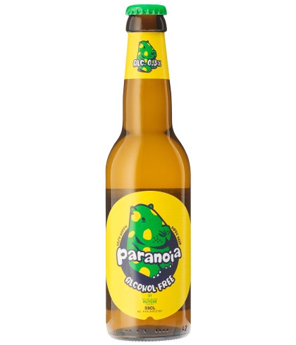 Alcoholvrije drank Brouwerij Huyghe Paranoia Hazy Hoppy 0.0% van Brouwerij Huyghe, bij slijterij ’t Bockje in Bathmen