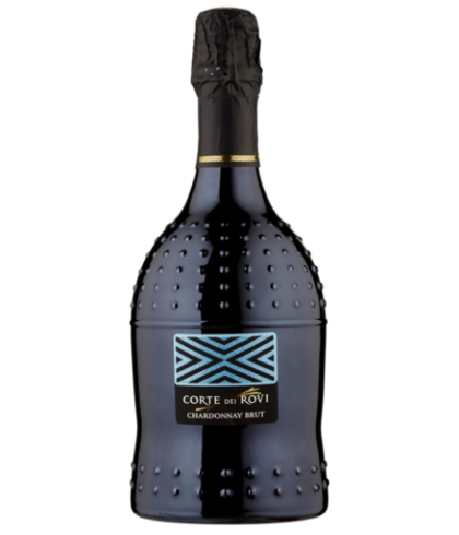 Fles Corte Dei Rovi Chardonnay Spumante, wijn op voorraad bij slijterij t Bockje in Bathmen