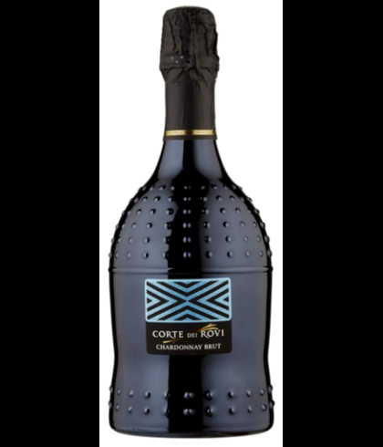 Fles Corte Dei Rovi Chardonnay Spumante, wijn op voorraad bij slijterij t Bockje in Bathmen