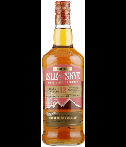 Fles blended Scotch van Isle of Skye, op voorraad bij slijterij t Bockje in Bathmen