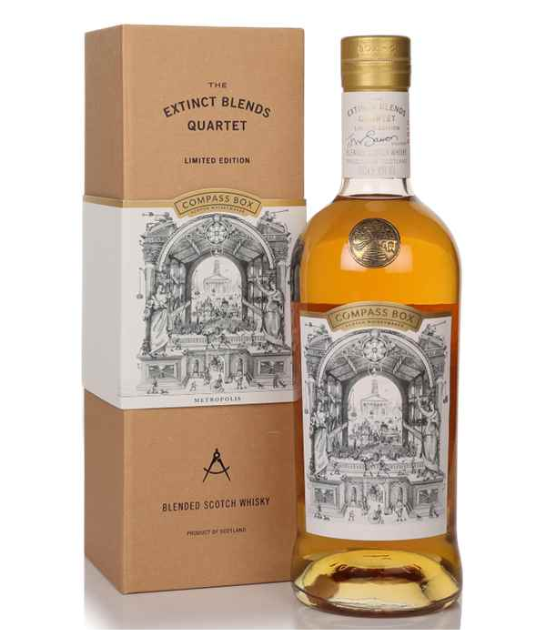 Compass Box Metropolis The Extinct Blends Quartet bij t Bockje in Bathmen