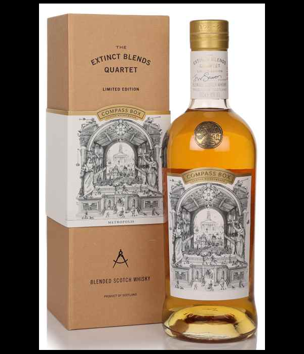 Compass Box Metropolis The Extinct Blends Quartet bij t Bockje in Bathmen