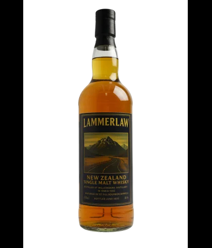 Fles Lammerlaw 1988 & 1992 New Zealand Single Malt, whisky, op voorraad bij slijterij t Bockje in Bathmen