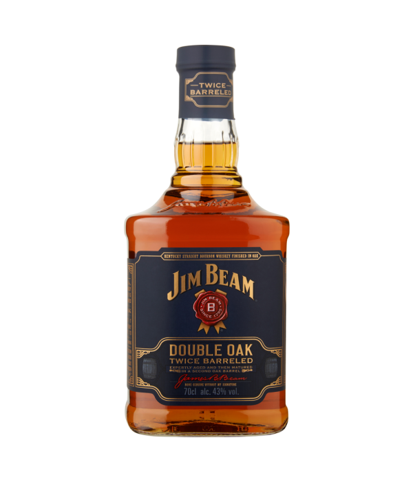 Jim Beam Double Oak Bourbon Kentucky Straight Whiskey bij t Bockje in Bathmen