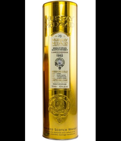 Fles Schotse whisky van bottelaar Murray McDavid, op voorraad bij slijterij t Bockje in Bathmen