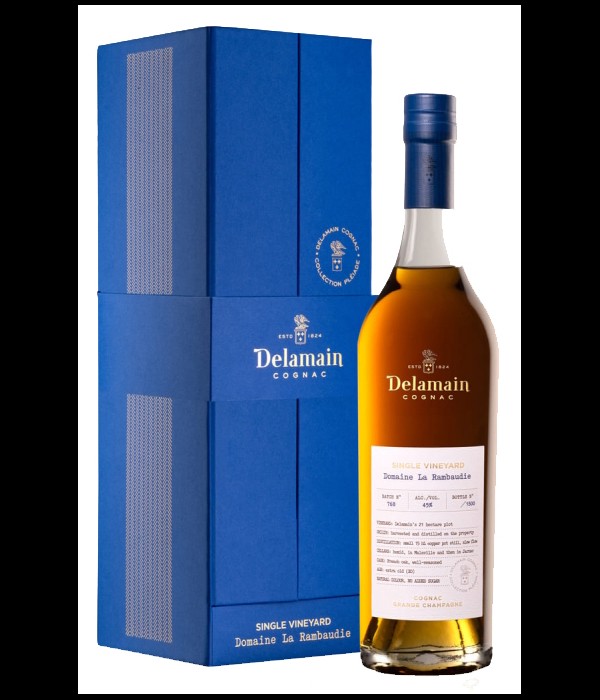 Delamain Cognac Single Vineyard Domaine La Rambaudie bij t Bockje in Bathmen