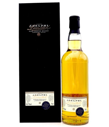 Fles Adelphi Limited Ardbeg 14Y 2004 #700171, single malt whisky, op voorraad bij slijterij t Bockje in Bathmen