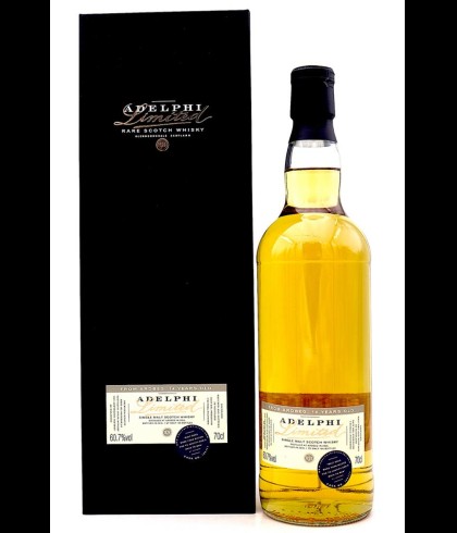Fles Adelphi Limited Ardbeg 14Y 2004 #700171, single malt whisky, op voorraad bij slijterij t Bockje in Bathmen