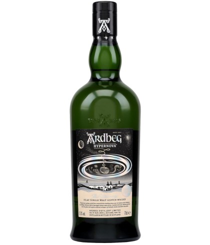 Fles Ardbeg Hypernova, single malt whisky, op voorraad bij slijterij t Bockje in Bathmen