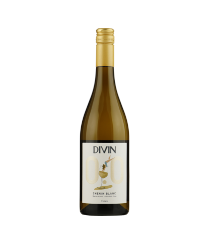 Alcoholvrije drank DIVIN Chenin Blanc van Divin, bij slijterij ’t Bockje in Bathmen