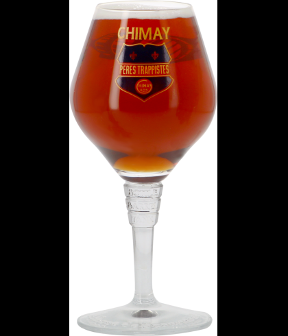 Chimay Grand Reserve Degustation Glas 25cl., glas bij t Bockje in Bathmen