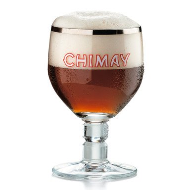 Glas Chimay bierbokaal 'Gourmet' van Chimay, op voorraad bij slijterij ’t Bockje in Bathmen
