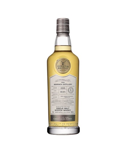 Fles Gordon & MacPhail Benriach 2005, single malt whisky, op voorraad bij slijterij t Bockje in Bathmen