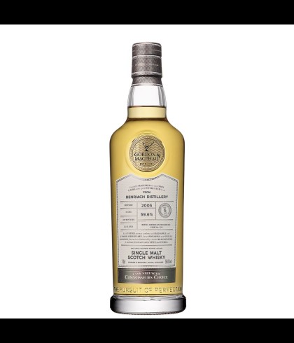 Fles Gordon & MacPhail Benriach 2005, single malt whisky, op voorraad bij slijterij t Bockje in Bathmen