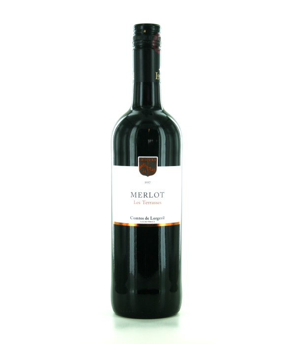 Lorgeril Terrasses Merlot, wijn bij t Bockje in Bathmen