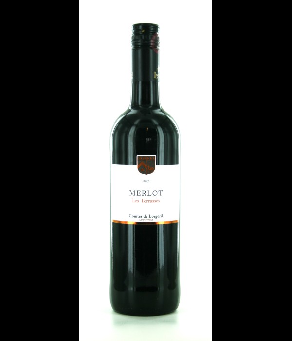 Lorgeril Terrasses Merlot, wijn bij t Bockje in Bathmen