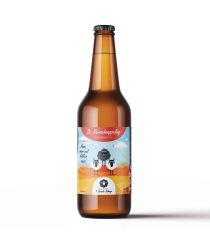 't Zwarte Schoap De Verschoappeling Pale Dubbel Bock, bier op voorraad bij slijterij t Bockje in Bathmen