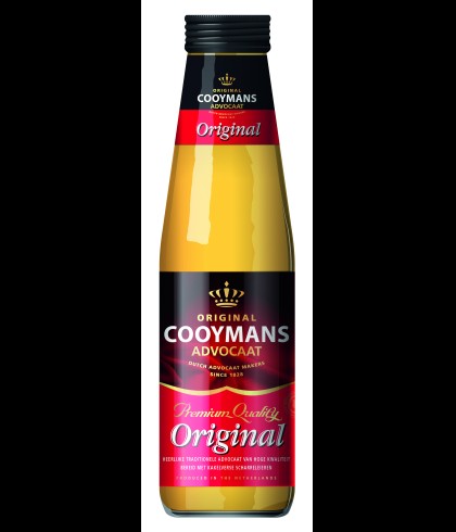 Fles Cooymans Advocaat Original van 70 centiliter, op voorraad bij slijterij t Bockje in Bathmen