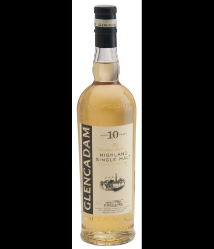Fles Glencadam 10 Years Old, single malt whisky, op voorraad bij slijterij t Bockje in Bathmen