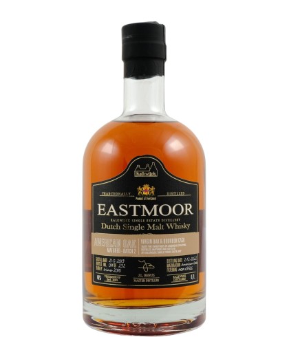 Fles Eastmoor American Oak 2019 - Batch 2, whisky, op voorraad bij slijterij t Bockje in Bathmen