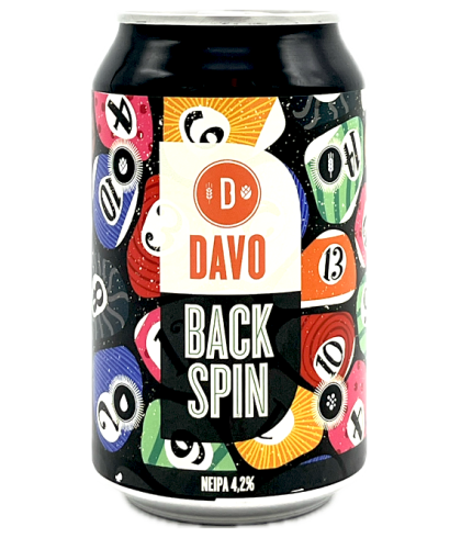 Davo Back Spin NEIPA, bier op voorraad bij slijterij t Bockje in Bathmen