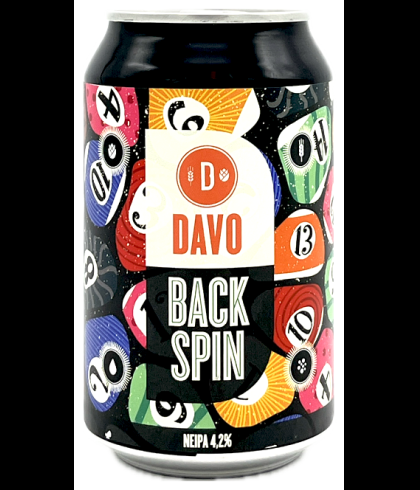 Davo Back Spin NEIPA, bier op voorraad bij slijterij t Bockje in Bathmen
