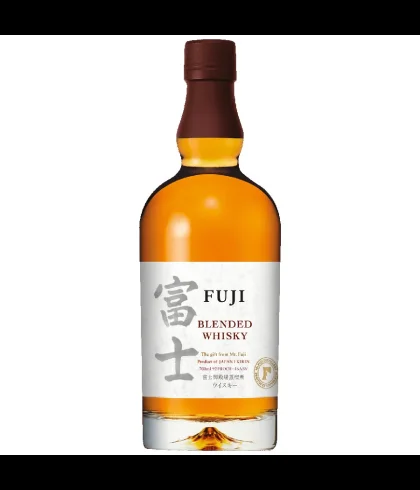 Fles Japanse blended whisky van Kirin Fuji, op voorraad bij slijterij t Bockje in Bathmen