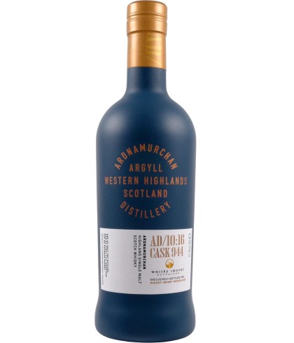 Fles Ardnamurchan AD/10:16 Cask 944, single malt whisky, op voorraad bij slijterij t Bockje in Bathmen