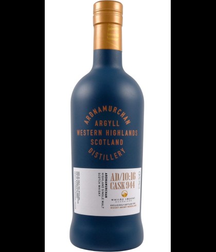 Fles Ardnamurchan AD/10:16 Cask 944, single malt whisky, op voorraad bij slijterij t Bockje in Bathmen