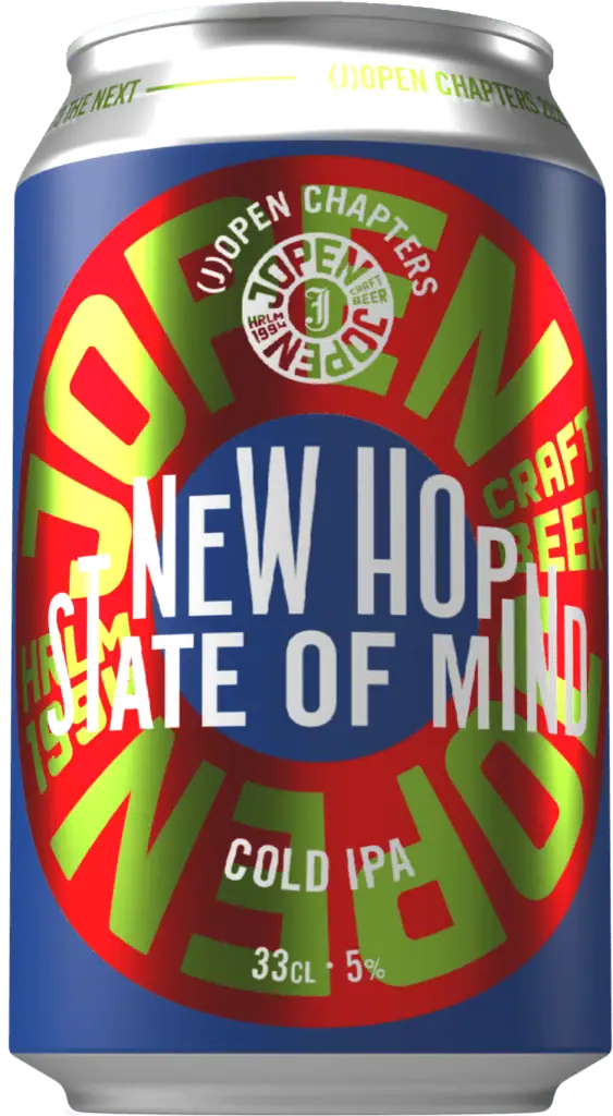 Fles Jopen New Hop State Of Mind IPA, bier van Jopen, op voorraad bij slijterij t Bockje in Bathmen