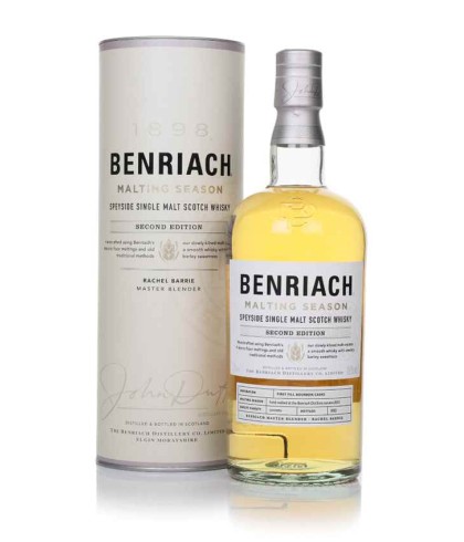 Fles Benriach Malting Season Second Edition, single malt whisky, op voorraad bij slijterij t Bockje in Bathmen