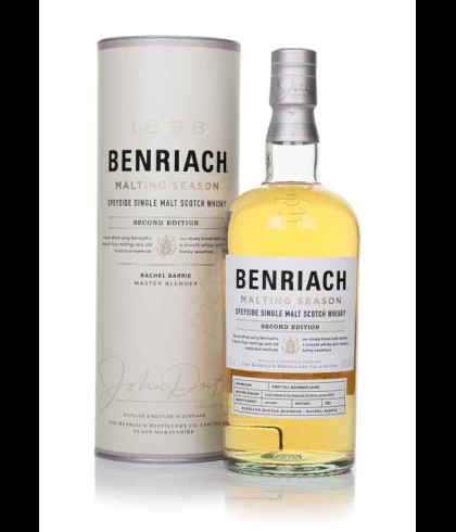 Fles Benriach Malting Season Second Edition, single malt whisky, op voorraad bij slijterij t Bockje in Bathmen