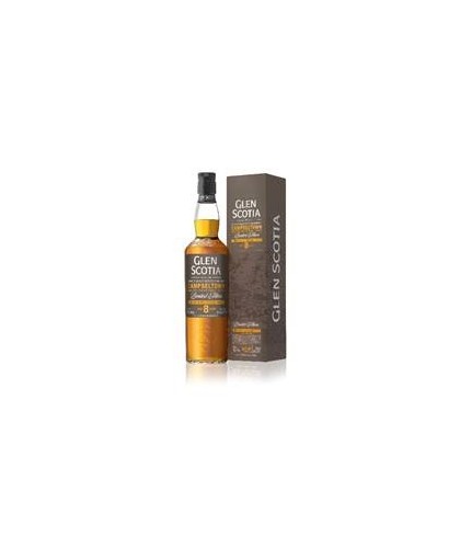 Fles Glen Scotia 8 Years Old PX Peated Festival Edition, single malt whisky, op voorraad bij slijterij t Bockje in Bathmen