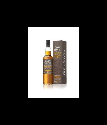 Fles Glen Scotia 8 Years Old PX Peated Festival Edition, single malt whisky, op voorraad bij slijterij t Bockje in Bathmen