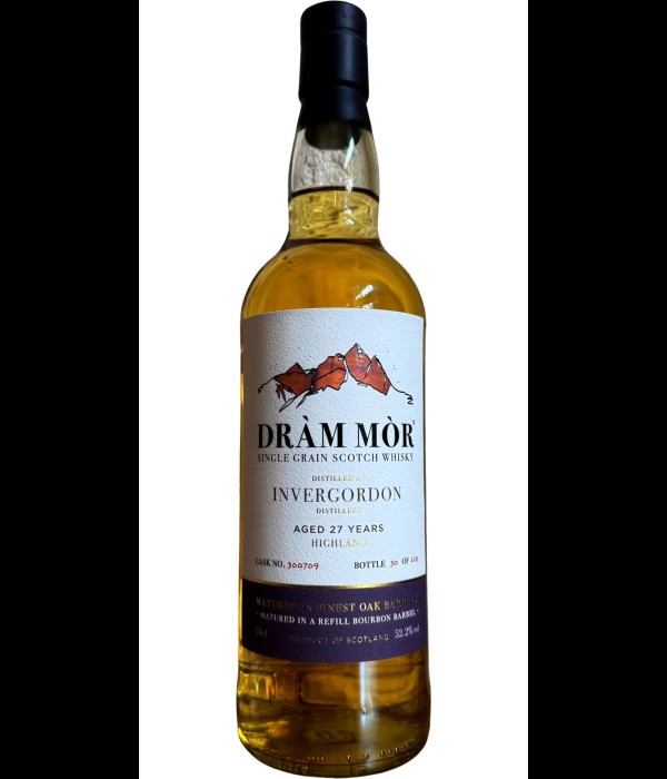 Dram Mor Invergordon 27 Years Old Highland bij t Bockje in Bathmen