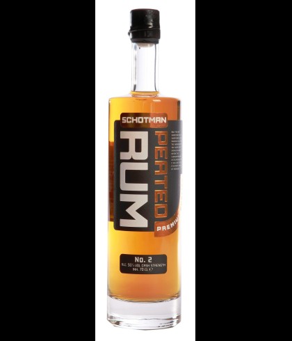 Fles Schotman Peated Rum, rum, op voorraad bij slijterij t Bockje in Bathmen