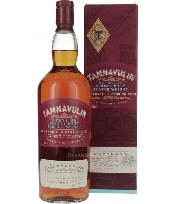 Tamnavulin Tempranillo Cask Edition bij t Bockje in Bathmen