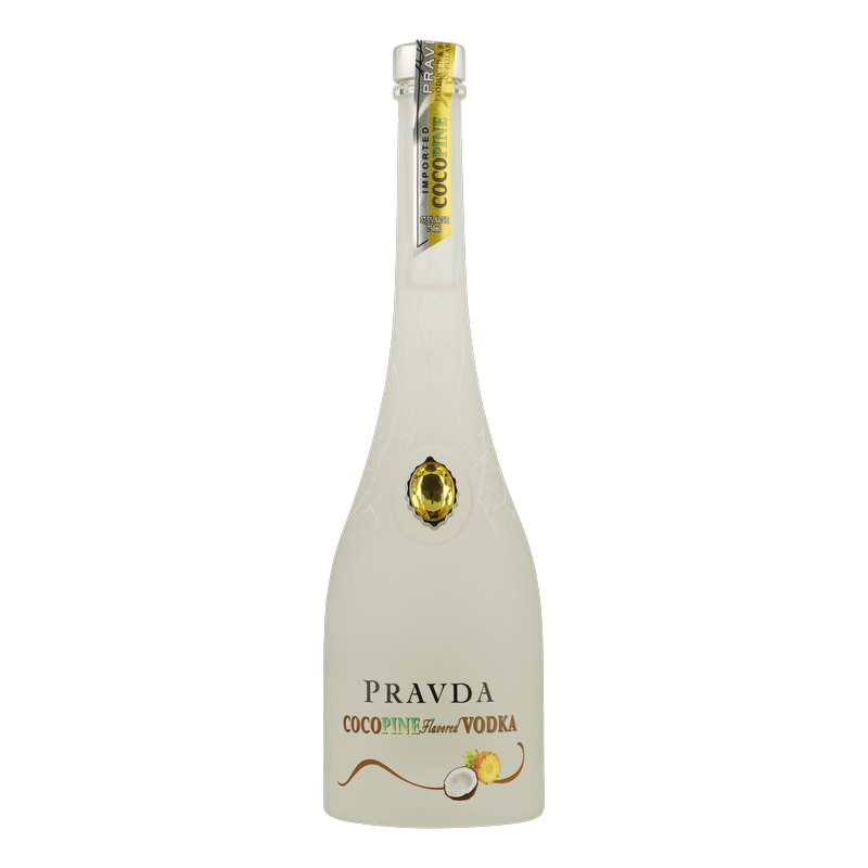 Wodka Pravda CocoPine Vodka van Pravda, op voorraad bij slijterij ’t Bockje in Bathmen