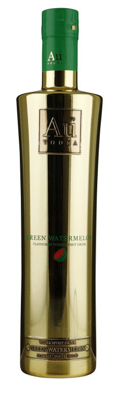Wodka Au Vodka Green Watermelon, bij slijterij ’t Bockje in Bathmen