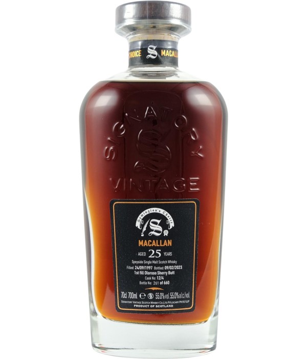 Signatory Vintage Macallan 25 Years Old Symington’s Choice bij t Bockje in Bathmen