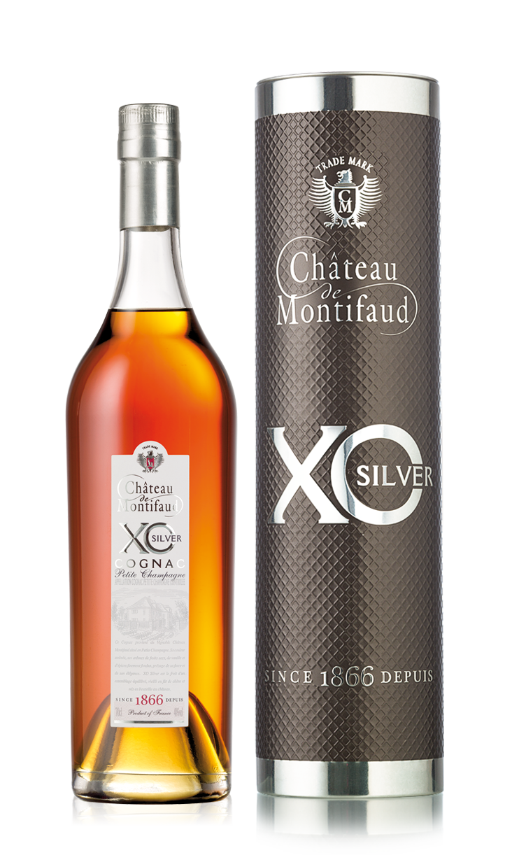 Cognac Chateau Montifaud XO Silver van Château Montifaud, bij slijterij ’t Bockje in Bathmen