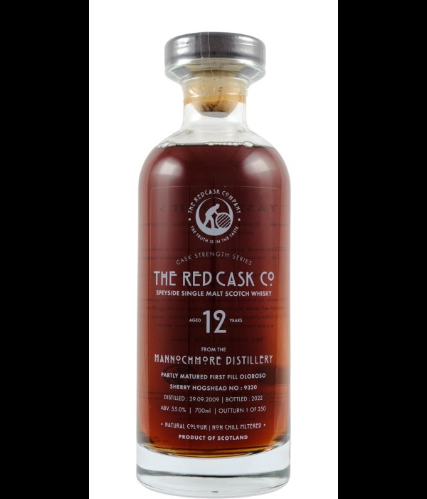The Red Cask Mannochmore 12 Years Old Cask Strength bij t Bockje in Bathmen