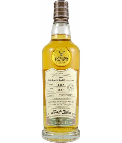 Fles Highland Park 13 Years Old 2007, single malt whisky, op voorraad bij slijterij t Bockje in Bathmen