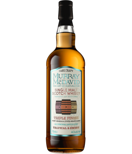 Fles Murray McDavid Cask Craft Auchroisk Triple Finish, single malt whisky, op voorraad bij slijterij t Bockje in Bathmen