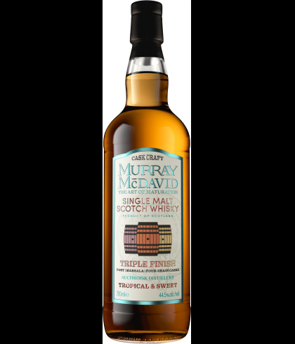 Fles Murray McDavid Cask Craft Auchroisk Triple Finish, single malt whisky, op voorraad bij slijterij t Bockje in Bathmen