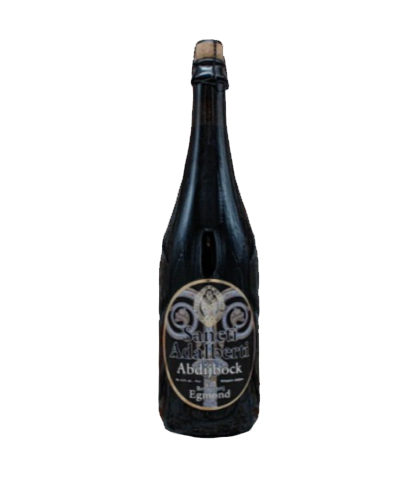 Fles Sancti Adalberti Abdijbock, bier van Sancti Adalberti, bij slijterij t Bockje in Bathmen