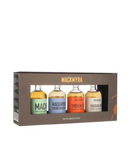 Fles Mackmyra Classic Collection, Zweedse single malt whisky, op voorraad bij slijterij t Bockje in Bathmen